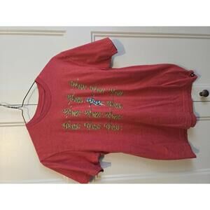 Hurley Men's Red Graphic T-Shirt Large